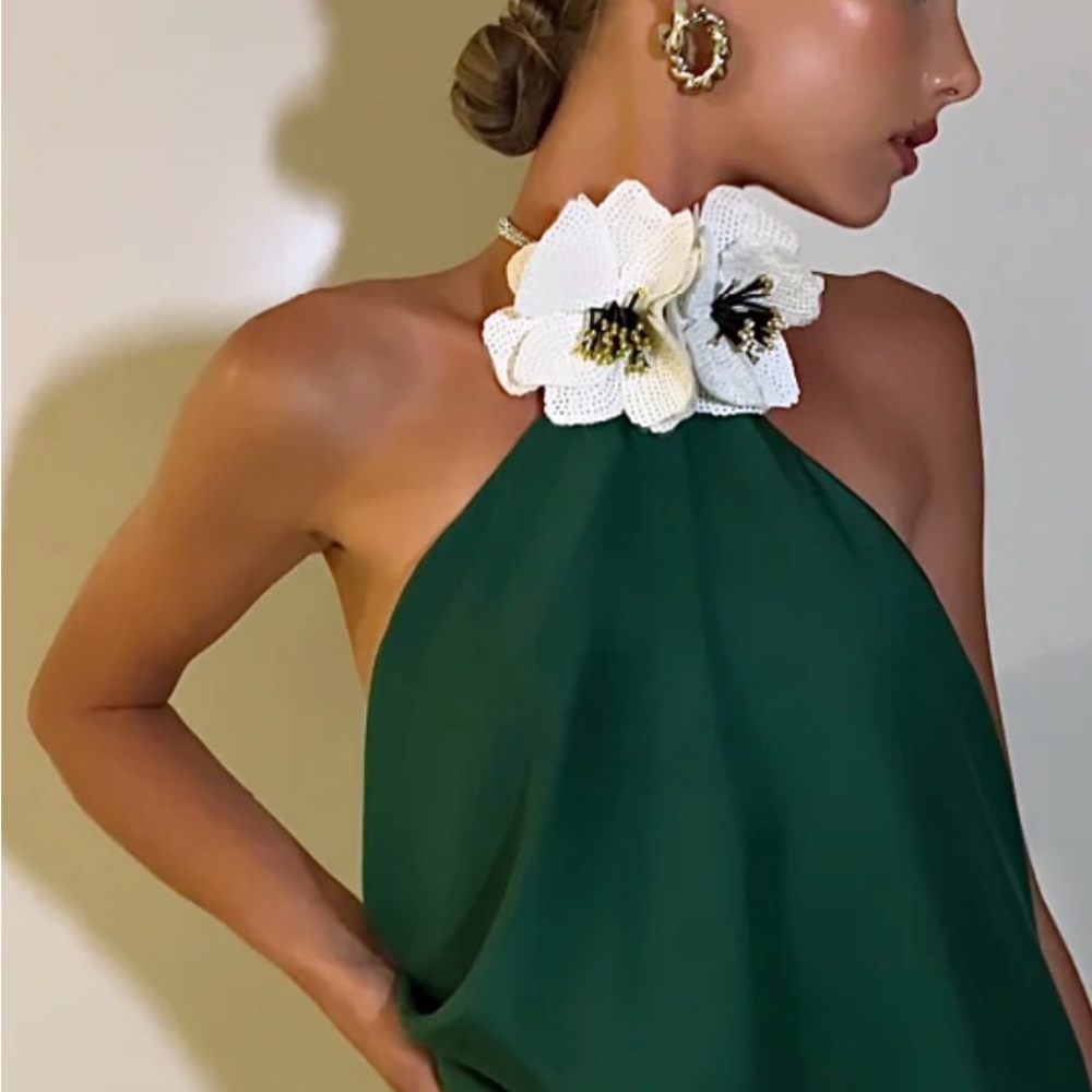 SISTERS THE LABEL 💚🇦🇺Silk dress  Australian Brand / Australian style!